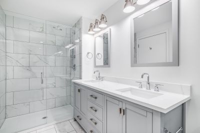 Modern Vanity and Fixtures