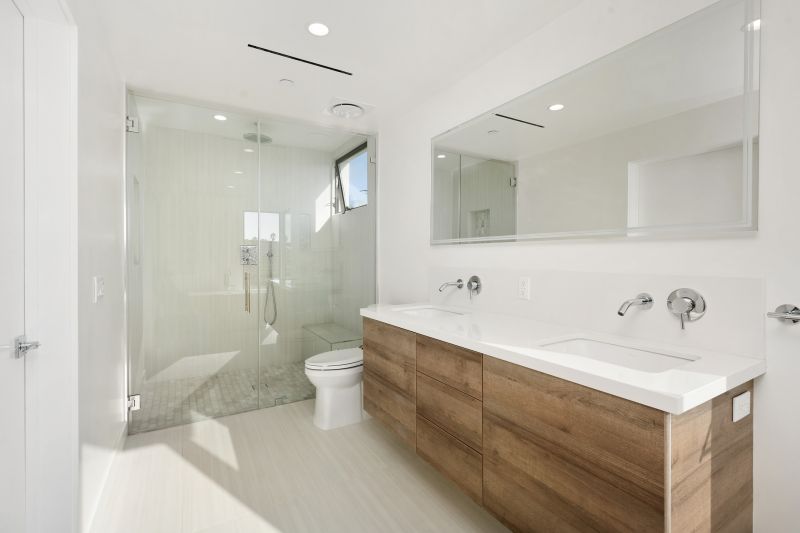 Open-Concept Bathroom Designs