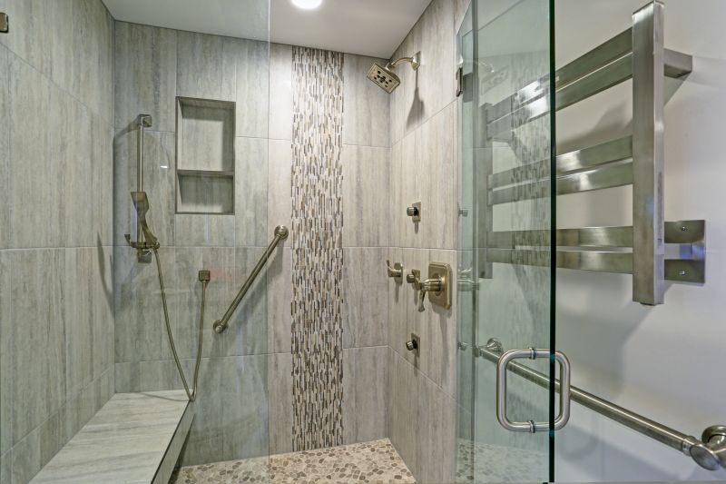Large Tile Shower Floor